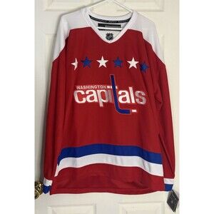 Braden Holtby Signed Washington Capitals Throwback Jersey Size XL NWT